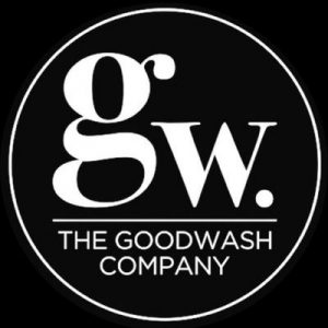 the Goodwash company logo, social enterprise, vegan skincare, luxury brand