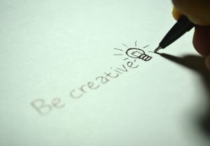 be creative written out