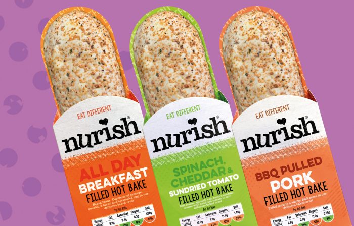 Nurish bakes flavour range