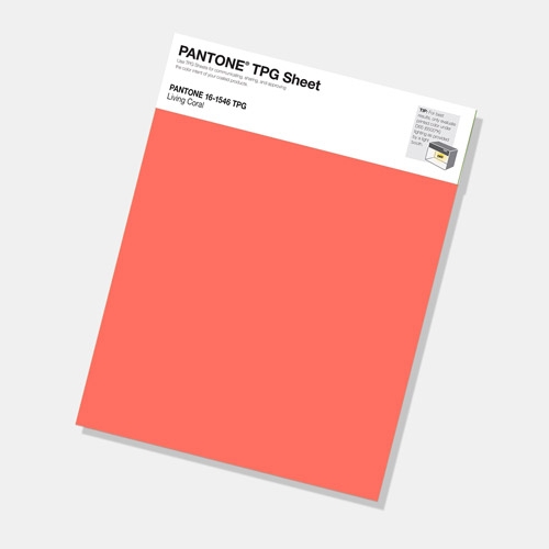 Pantone living coral colour of the year 2019